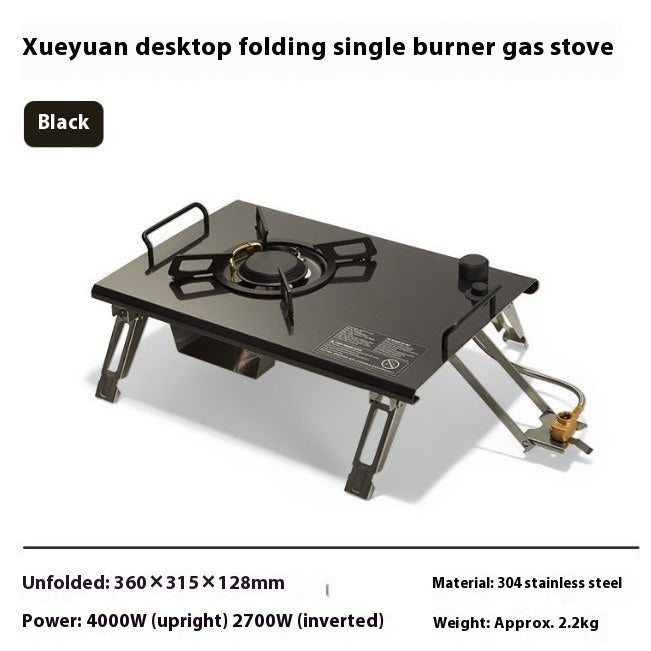 Outdoor Camping Portable Foldable Gas Stove